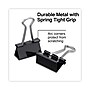 Universal® Medium/small Binder Clips, 5/8", 3/8" Capacity, 1 1/4", 3/4" Wide, Black, 60/pk~#|#~72BDA33F-5265-4E76-981599CF8885120D_sc7