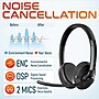Delton 60X Stereo Noise Canceling Bluetooth Computer Headset - Compatible with MS Teams, Black (DBTHEAD60XBTDL)~#|#~72C19148-30ED-47AF-94FDF6967FD9697F_sc7