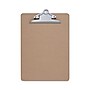 Universal Hardboard Clipboard, Letter, Brown, 8 1/2" x 11"~#|#~72C386EC-3018-4B94-B8E6B9FD1FE20726_sc7