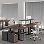 FlexiSpot E7 Commercial 72''W Electric Rectangular Adjustable Standing Desk, Black Walnut/Black (E7BCOM7230-BW)~#|#~72DCB691-876F-4C14-9AC4D4F5A4B92506_sc7