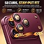 SaharaCase Tempered Glass Camera Lens Protector for iPhone 18 Pro Max, Burgundy, 2/Pack (ZD00244)~#|#~72ECFDC8-5782-490F-83CDC3D5E8C90F8B_sc7