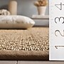 Safavieh Natural Fiber Collection 8' x 8' Square Indoor Area Rug, Machine Made, Natural/Beige (NF114A-8SQ)~#|#~72F6E8E7-76DD-4E39-BE3A38E21F064BA5_sc7