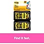 Post-it 'Notarize' Message Flags, 1" Wide, Yellow, 100 Flags/Pack (680-NZ2)~#|#~72F86DD9-064D-40A3-A5482CC136937680_sc7