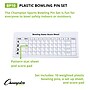 Champion Sports Plastic Bowling Pin Set, Red/White, 10/Set (CHSBP10)~#|#~73153641-DC8A-48A2-AE2C0934D387B0C0_sc7