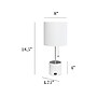 Simple Designs Table Lamp, White (LT1085-WHT)~#|#~7321E094-2B46-4D17-B30314E9DDAA4207_sc7