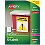 Avery TrueBlock Laser Durable ID Labels, 8-1/2" x 11", White, 50 Labels/Box (6575)~#|#~732E9381-3E89-4F90-951D341A43C5E5CF_sc7