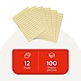 Staples Sticky Notes, 4" x 6", Lined, Yellow, 1200 Sheets – Large Ruled Notes for Planning, Projects & Office Use~#|#~733C171C-A860-42F8-9DFF8C1D1579FB31_sc7