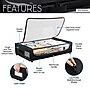 Techni Home 39 Quart Storage Container, Fabric, Black, 2/Pack (RTA-SUB305)~#|#~7341BE30-A368-42A4-BDA8DB6BEC3C1C0F_sc7
