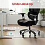 Staples Hard Floor Chair Mat with Lip, 36" x 48", Clear Polycarbonate (ST63679)~#|#~73471CDC-BE7A-45AF-86D20D226A4401E8_sc7
