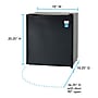 Avanti Reversible Door Refrigerator, 1.7 Cu. Ft., Black, (AR17T1B)~#|#~73600538-E477-422A-888E720DF0A24DDE_sc7