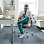 Floortex Ultimat Cleartex Carpet Chair Mat with Lip, 48" x 53", Designed for Medium-Pile Carpet, Clear Polycarbonate (1113423LR)~#|#~7360261F-F351-4DAD-B07C611AC9FA64CD_sc7