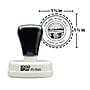 2000 Plus PI R45 Custom Round Pre-Inked Notary Stamp, 1 3/4" Impression (Applicable States in Description)~#|#~736141B7-B340-4B7B-8D2822BF6CAF56B5_sc7