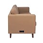 Flash Furniture Hercules Artemis LeatherSoft Reception Loveseat, Cognac (ZB89212SCOGNAC)~#|#~737446BC-2F54-4091-AAAEC3880CF4DA0F_sc7