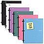 Five Star Flex 3-Subject Notebooks, 8.5" x 11", College Ruled, 120 Sheets, Color Chosen at Random (08126)~#|#~737CD195-A637-49F3-ADC386F555DE97CA_sc7