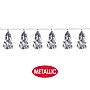 Beistle Metallic Tassel Garland Party, Black/Silver, 2/Pack (59927-BKS)~#|#~73932AAA-33B7-489D-82BDB5397E4274E6_sc7