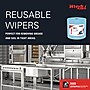WypAll GeneralClean X60 Jumbo Fabric Cleaning Wipers, 13.4" x 12.5", Blue, 1100 Sheets/Roll, 1100 Wipers/Box (34965)~#|#~73DD82A5-DD3D-4EF4-B8DAB5C54408862A_sc7