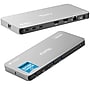 Plugable 5-in-1 Thunderbolt Universal Docking Station, Gray (TBT-6950PD)~#|#~7407BD6E-5A2A-47FE-AAF81A7A22F78669_sc7
