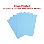 Staples Pastel 30% Recycled Color Copy Paper, 20 Lbs., 8.5" x 11", Blue, 5000/Carton (14786-AA)~#|#~740EAD95-80D3-4B59-B0E971C980E10DA5_sc7