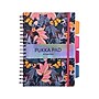 Pukka Pad Bloom 5-Subject Subject Notebooks, 6.9" x 9.8", College Ruled, 100 Sheets, Assorted Colors, 3/Pack (9494-BLM(ASST))~#|#~742334E2-3C08-4DFB-AA26FDC14A970DCE_sc7