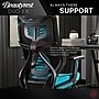 Beautyrest Duo-EX Ergonomic Mesh Swivel Computer Chair, Teal (60051-TEL)~#|#~7425CAAA-8672-45B8-9A6656E3E5900308_sc7