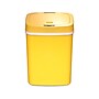 Nine Stars Plastic Sensor Trash Can, 3.2-Gallon, Yellow (DZT-12-5YL)~#|#~743042C2-50E6-4812-9BB08232BA00EE36_sc7