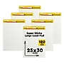 Post-it Super Sticky Wall Easel Pad, 25" x 30", 20 Sheets/Pad, 6 Pads/Pack (559-VAD20-6PK)~#|#~743E6A4E-5B64-44FB-840C602CD4B5343D_sc7