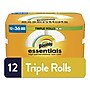 Bounty Essentials Select-A-Size Triple Paper Towels, 2-Ply, 162 Sheets/Roll, 12 Rolls/Carton (80811697)~#|#~7448845C-6E5D-48AF-9178DE8FFE0EF4ED_sc7