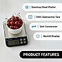 Brecknell EPB Digital Scale, 6.61lb. Capacity, Black/Silver (EPB3000G)~#|#~744C8184-F8C2-429C-9596BC8CB72108A0_sc7