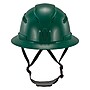 Ergodyne Skullerz 8964 PC-ABS Type II, Class C, 6-point Ratchet Suspension Full Brim Safety Helmet, Green (60565)~#|#~74500356-559A-4DC4-BF2C81B4A790A2E9_sc7