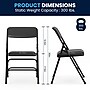 Flash Furniture HERCULES Vinyl Upholstered Reception Chair, Black, 4/Pack (HA-MC309AV-BK-GG)~#|#~7456CBD7-4315-4E62-87CD3AFFC74443C9_sc7