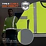 Ergodyne GloWear 8369BK High Visibility Long Sleeve Black Bottom T-Shirt, ANSI Type R Class 3, Lime, 2XL (22206)~#|#~746D5730-F86F-4393-9B519B5EC9F85536_sc7