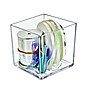 Azar Displays 6”W Deluxe Clear Square Cube Bin, 4 Cubes/Pack (556306)~#|#~74724191-4E0B-4C30-BD2E24BE54F08016_sc7
