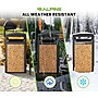 Alpine Industries Steel Outdoor Trash Can with Dome Lid, 40 Gallon, Stone (471-40-STO)~#|#~7474150D-044E-48BC-B644621637F9A650_sc7