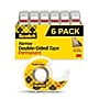 Scotch Permanent Double Sided Tape With Dispenser, 0.5" x 13.9 yds., Clear, 6/Pack (6137H-2PC-MP)~#|#~7494E794-1EDF-4575-B0F09A3B9A56A110_sc7
