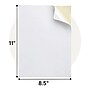 Staples Shipping Labels, 8.5" x 11" Full‑Sheet Labels, White, Laser & Inkjet Compatible, Jam‑Free Adhesive Sheets, 100/Box~#|#~749D4866-0143-4F68-B446061AF64BF7E3_sc7