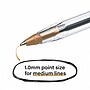 BIC Cristal Ballpoint Pens, Medium Point, Red Ink, Dozen (10128/MS11RD)~#|#~74B0EDBB-B270-400D-AC17C2CC96850406_sc7
