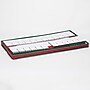 Household Essentials Holiday Ornament Storage Box, Red/Green (HH551RED)~#|#~74B5BF72-D40B-45C6-94C32315CC79FC2A_sc7