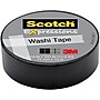 Scotch® Expressions Washi Tape, 0.59" x 10.91 yds., Black (C314-BLK)~#|#~74C31C63-5D78-46D1-92CB84D65BEAD11F_sc7