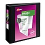 Avery 3" 3-Ring View Binders, Slant Ring, Black (17041)~#|#~74D8D046-DC9B-4FF3-AB83603AB85FF6DE_sc7
