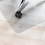 Floortex Cleartex Evolutionmat Carpet & Hard Floor Chair Mat, 48" x 60", Clear (NRCMFLPD0002)~#|#~74DCB873-D426-4632-9F5E88937478490C_sc7