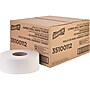 Genuine Joe Jumbo Jr Dispenser Bath Tissue Roll, 2-Ply, 3.30" x 1000 ft., White, 12 Rolls/Carton (GJO35100112)~#|#~74E6A3FB-B262-4E7C-8F3B93B81330868A_sc7