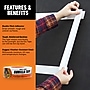 Gorilla Heavy Duty Duct Tape, 1.88" x 30 yds., White (6025001)~#|#~74ECBF74-4CD0-4C75-B9E8148B6F129C96_sc7