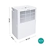 Hisense Energy Star 25-Pint Portable Dehumidifier, Single Speed, Covers up to 1,500 sq. ft., White (ADH25K26)~#|#~74F92884-7A41-45CE-A6B5C03D012D9011_sc7