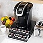 Mind Reader Plastic Coffee Pod Organizer with 2 Drawers, 72 Pod Capacity, Black (DBMTRAY-BLK)~#|#~7513F263-9751-4481-AF2AB7A5892E9C2B_sc7