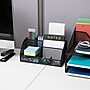 Mind Reader 7-Compartment Metal Desk Organizer File and Accessory Storage, Black (JOEORG-BLK)~#|#~7562E6FA-B732-44C9-B8F5349360B47CDE_sc7
