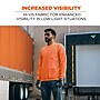 Ergodyne GloWear 8093 High Visibility Long Sleeve T-Shirt, Orange, 2XL (21826)~#|#~756323F8-D243-45DA-822DB2C903E4700B_sc7