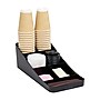 Mind Reader Plastic 7 Compartment Coffee Cup and Condiment Organizer, Black (COMP7-BLK)~#|#~7580ABCD-F8A5-491E-B9FD3C0A04299D68_sc7