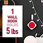 Command Large Hook, 5 lb., White, 3/Pack (170693ES)~#|#~7583BE31-CC4E-4EFE-A1A0EA4493794442_sc7