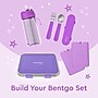 bentgo Kids Stainless Steel Utensil Set , Purple (BGKDUTSS-P)~#|#~758C02BC-059D-426F-AEA07F9F3A442179_sc7