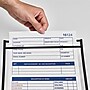 Staples Heavy Duty Stitched Job Ticket Holder, 9" x 12", Clear, 25/Pack (17703)~#|#~759DF278-3192-4F05-AAC9703BB50750C8_sc7